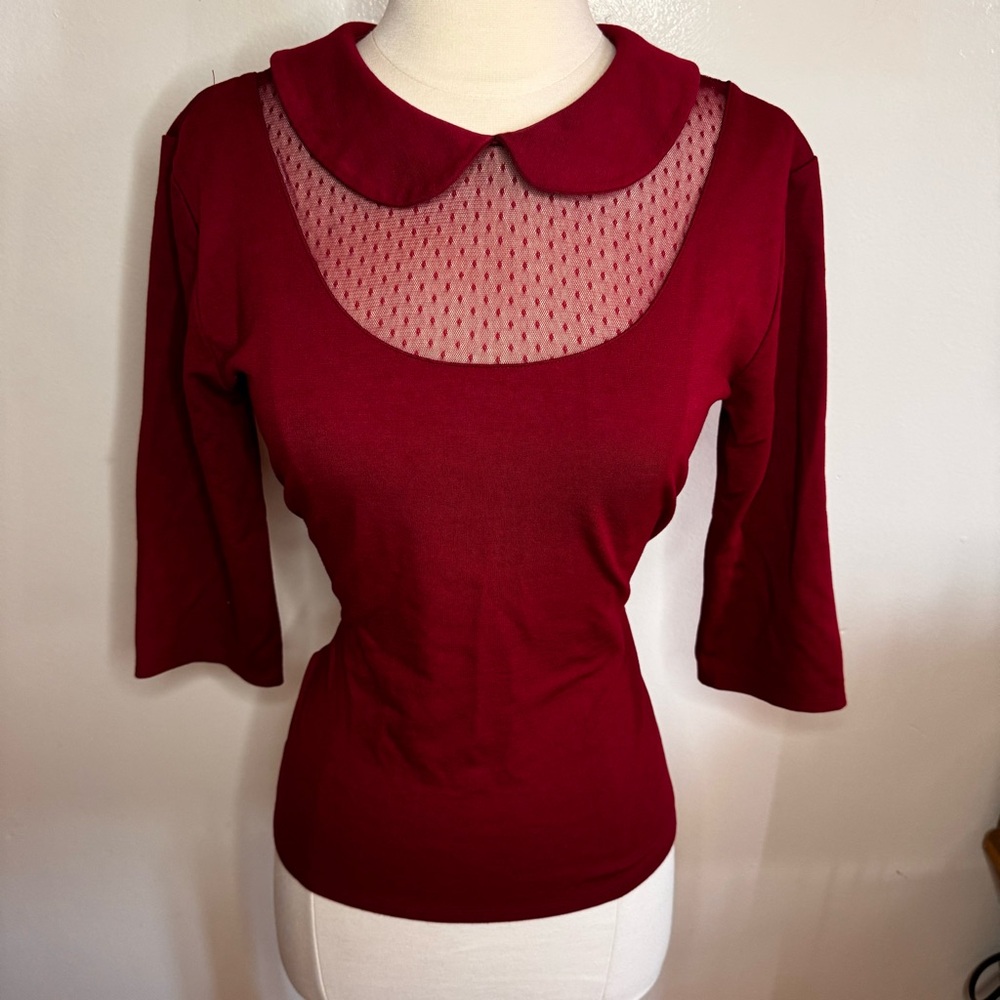 Unique Vintage Pinup Blouse